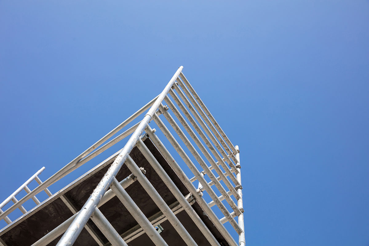 scaffolding for construction in Dubai.